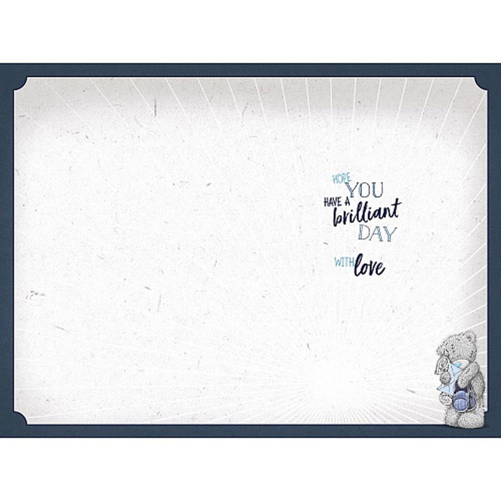 Husband Verse Me to You Bear Father's Day Card Extra Image 1